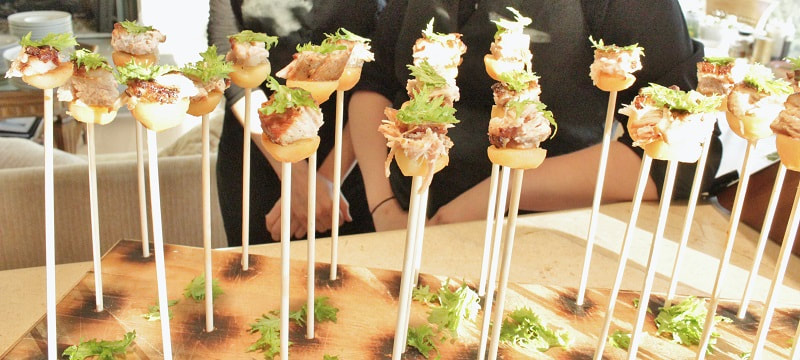 Catering Sonoma Passed Hors D'oeuvres